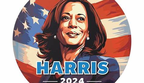 Камала Харрис Стикеры: Веселье и хлам; Стильный!