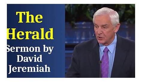 Дэвид Джеремия Домой О Джеремии Смотрите проповедь Геральд