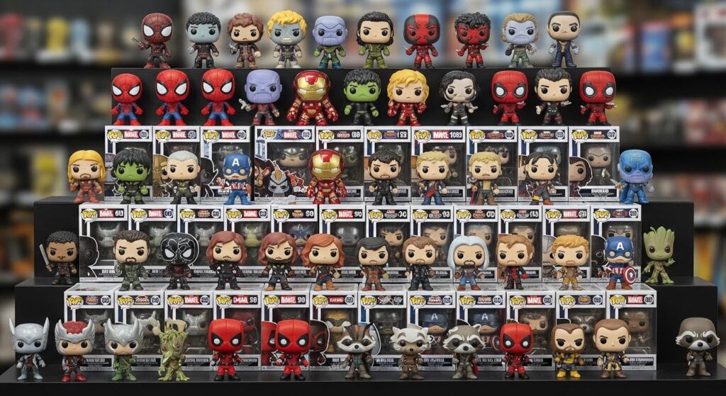 Фигурки Фанко Поп Марвел