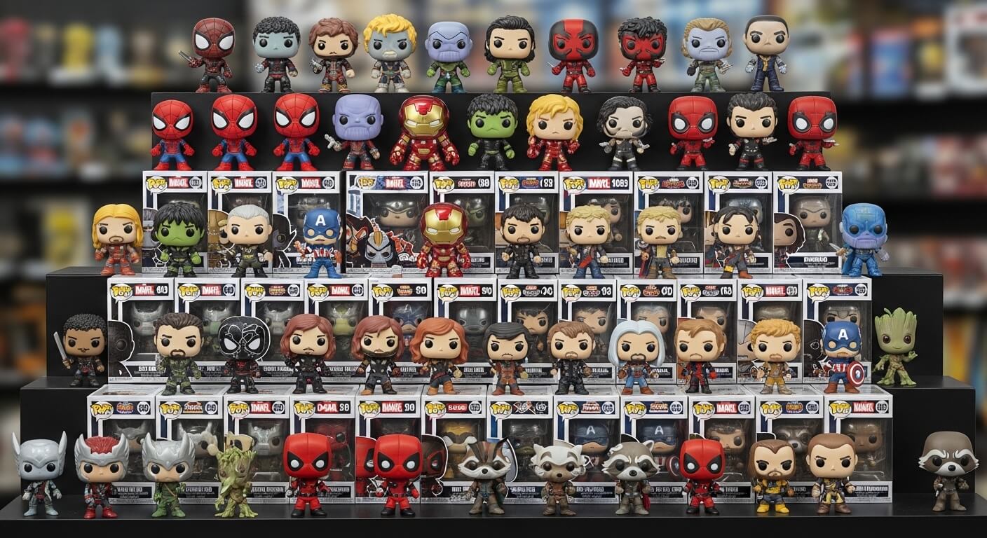 Фигурки Фанко Поп Марвел