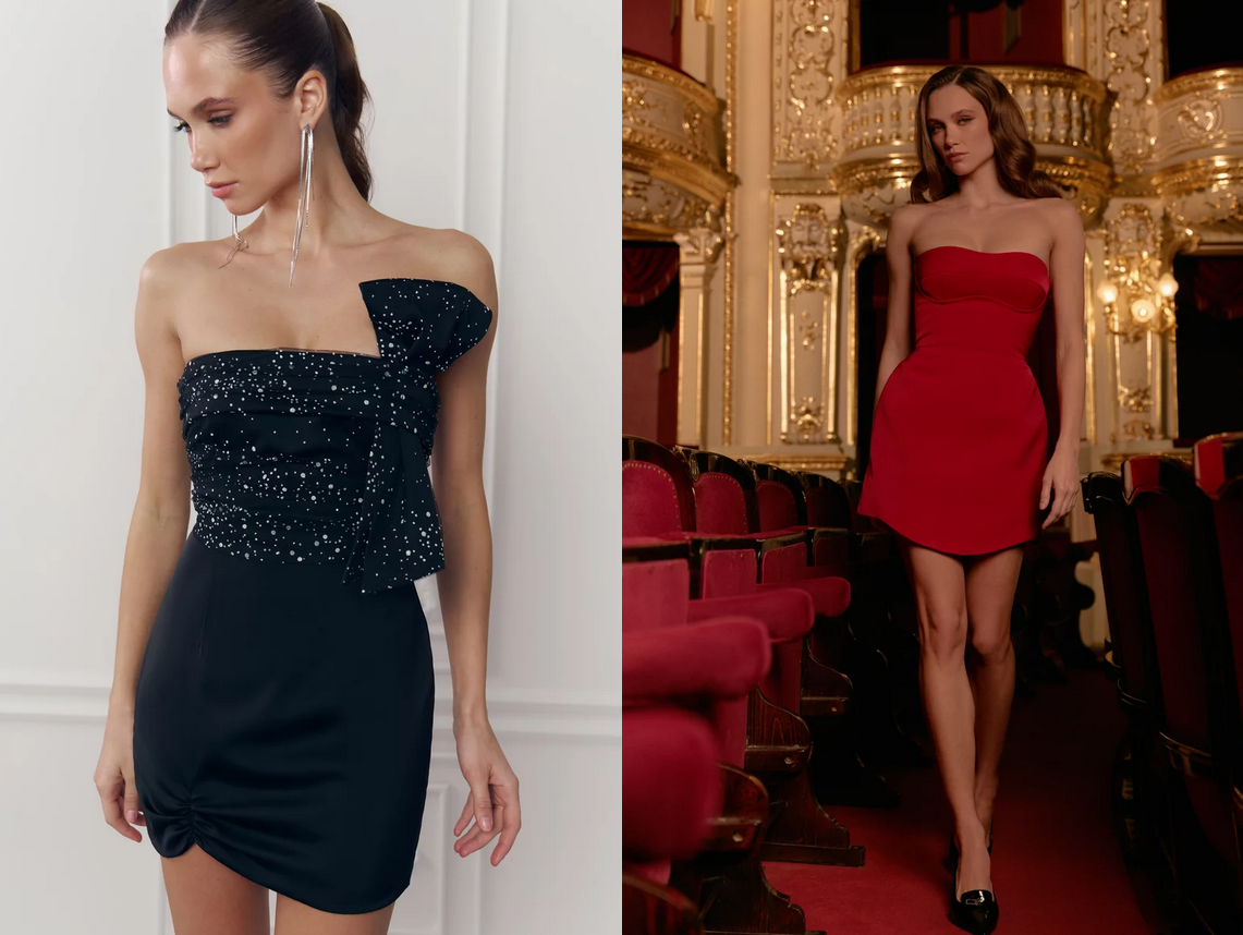 Мини платье от Gepur на выпускной