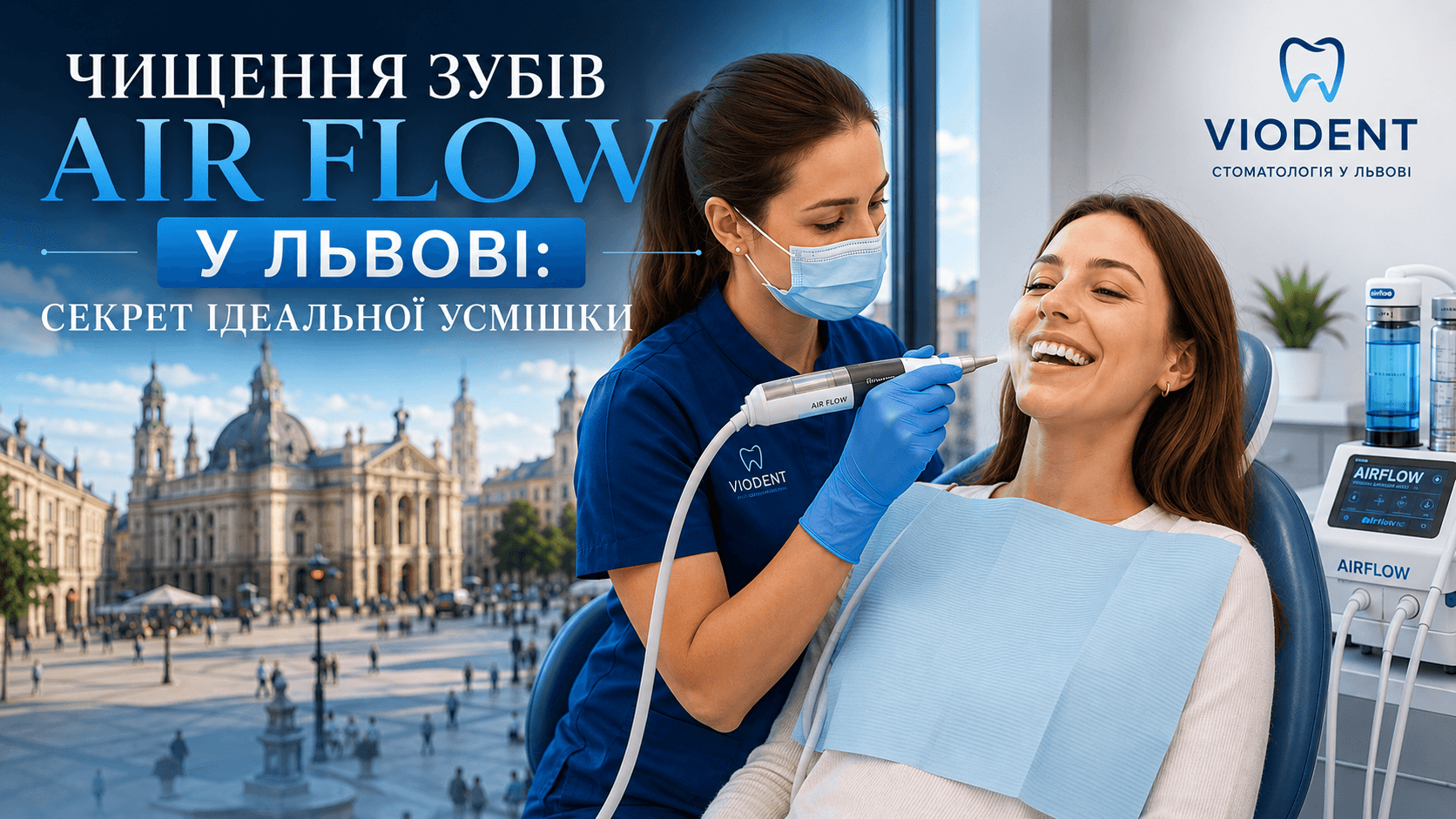 Чищення зубів Air Flow